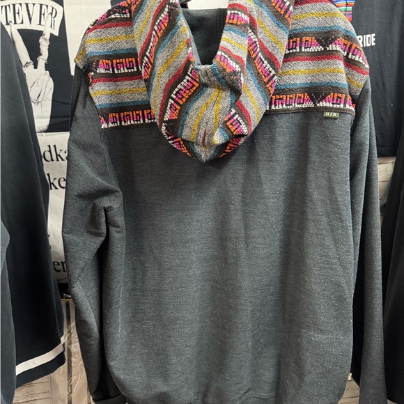 Howler Brothers Multicolor Pattern Zip-Up Sweater - Picture 4 of 8